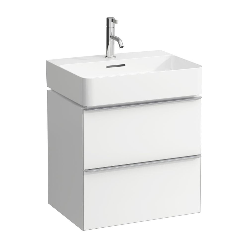 Laufen Waschtischunterbau SPACE 408x535x500mm, 2 Schubladen mit Griff für Wascht... LAUFEN-H4101221601011 7612738345174 (Abb. 1)