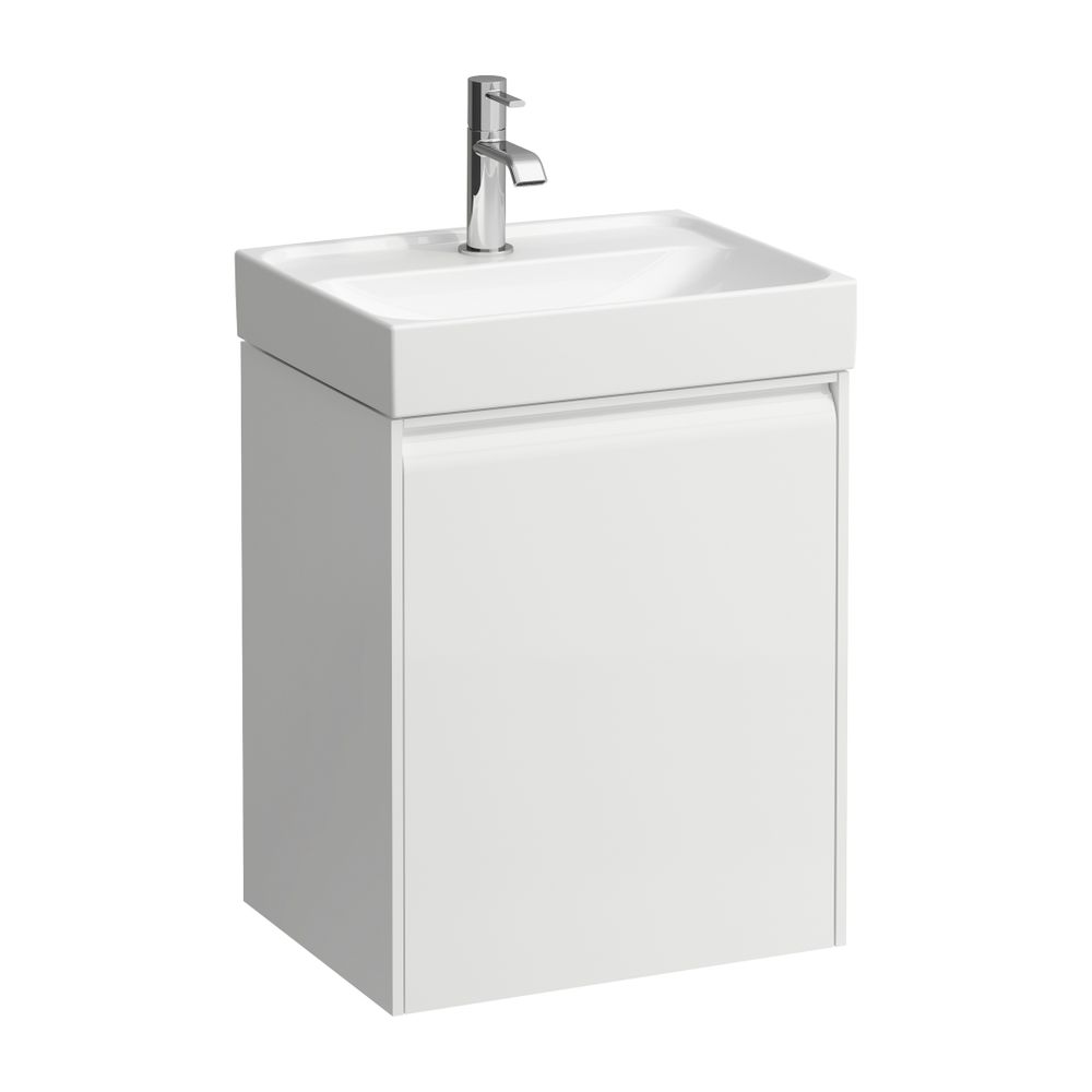 Laufen Waschtischunterbau MEDA 339x437x515mm, Specialcolor, 1 Tür Scharnier link... LAUFEN-H4215410119901 7612738095031 (Abb. 1)