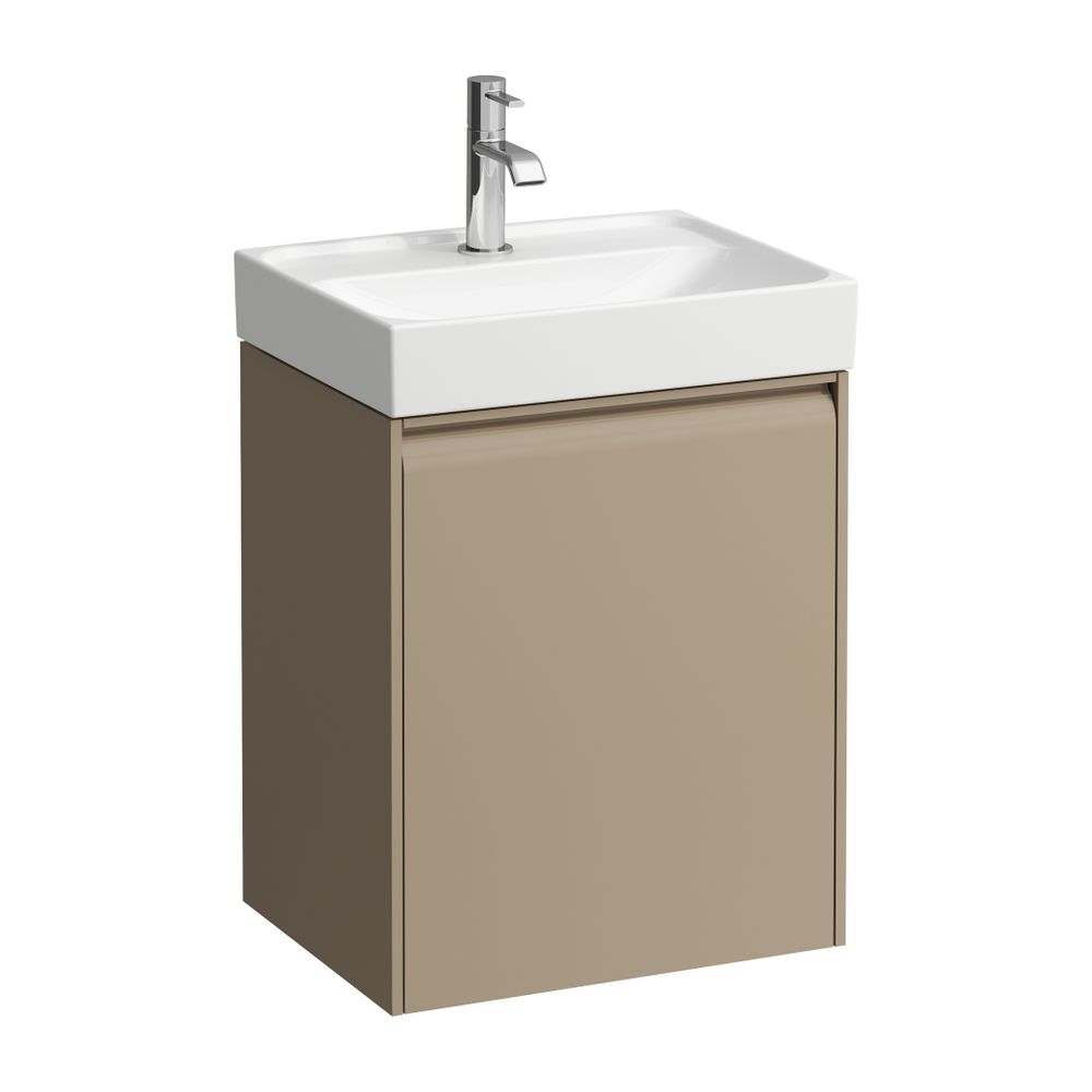 Laufen Waschtischunterbau MEDA 339x437x515mm, Cappuccino, 1 Tür Scharnier rechts... LAUFEN-H4215420114651 7612738095086 (Abb. 1)