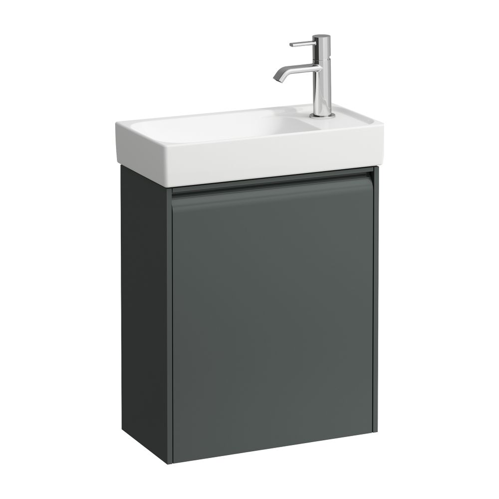 Laufen Waschtischunterbau MEDA 222x437x515mm, Verkehrsgrau, 1 Tür Scharnier rech... LAUFEN-H4215520112661 7612738095147 (Abb. 1)