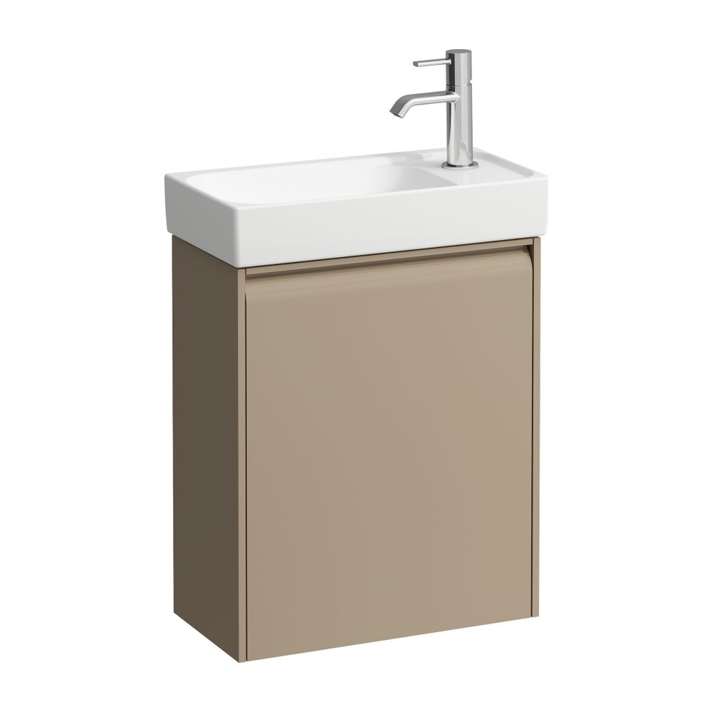 Laufen Waschtischunterbau MEDA 222x437x515mm, Cappuccino, 1 Tür Scharnier rechts... LAUFEN-H4215520114651 7612738095161 (Abb. 1)
