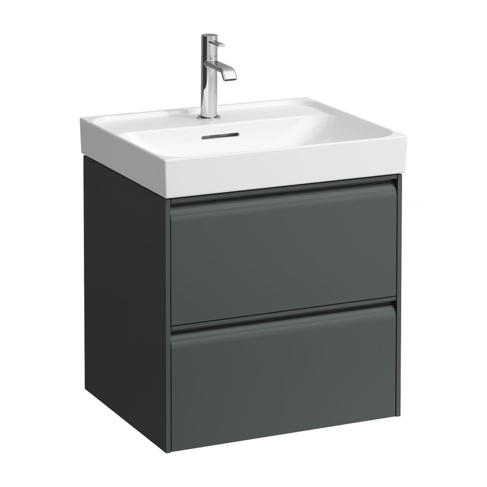Laufen Waschtischunterbau MEDA 448x534x515mm, Verkehrsgrau, 2 Schubladen, 1 Ordn... LAUFEN-H4215620112661 7612738095208 (Abb. 1)