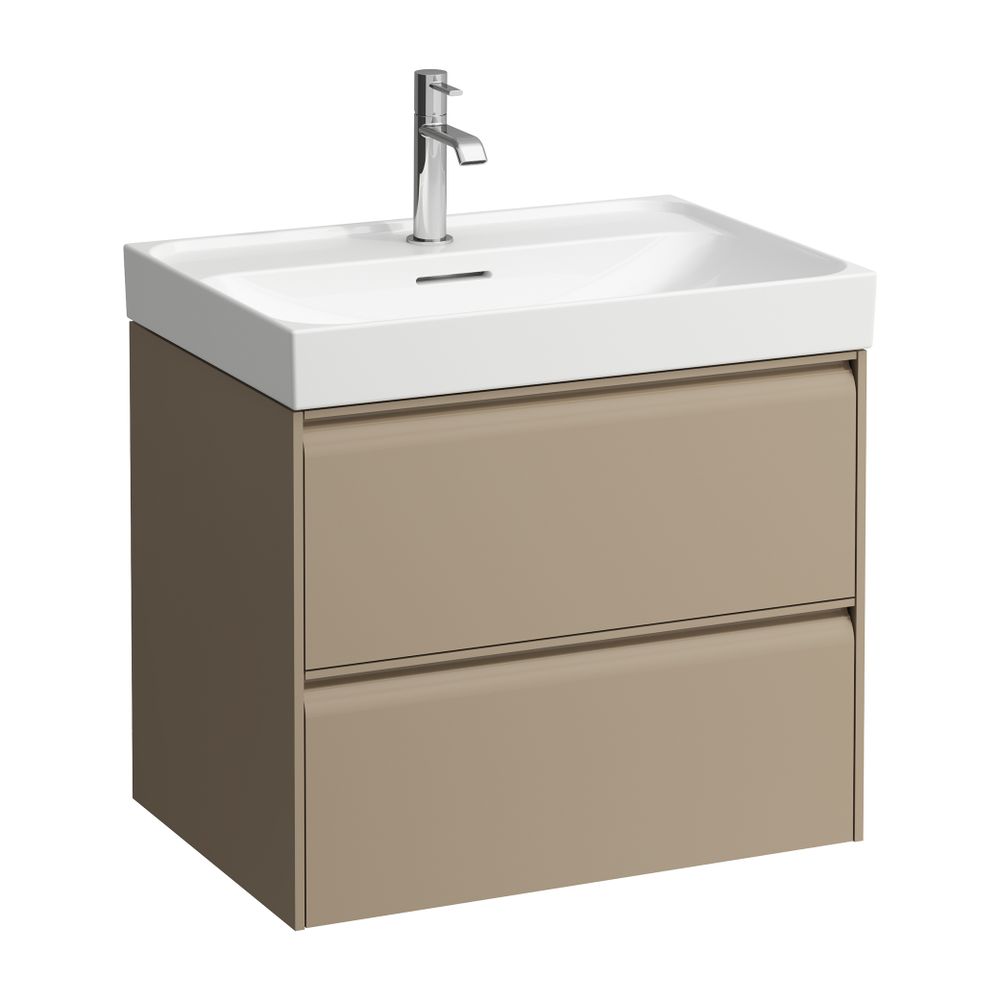Laufen Waschtischunterbau MEDA 448x636x515mm, Cappuccino, 2 Schubladen, 1 Ordnun... LAUFEN-H4215820114651 7612738095369 (Abb. 1)