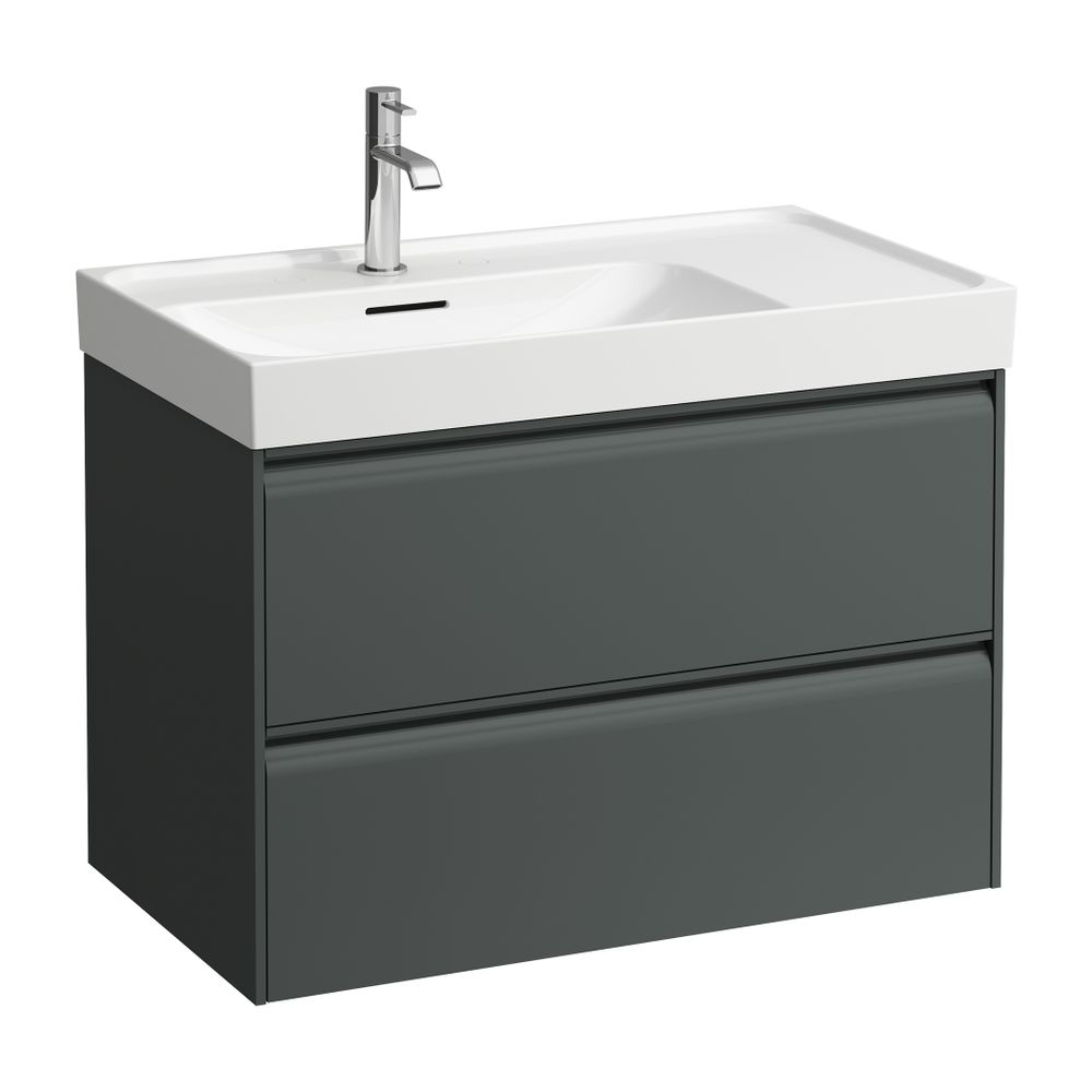 Laufen Waschtischunterbau MEDA 448x784x515mm, V.-grau, 2 Schubl., 1 Ordnungssys.... LAUFEN-H4216020112661 7612738095505 (Abb. 1)