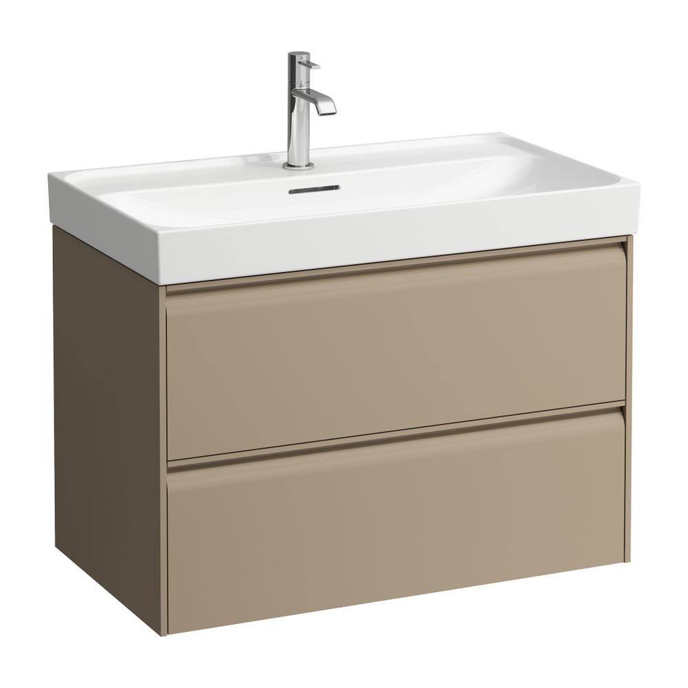 Laufen Waschtischunterbau MEDA 448x784x515mm, Cappuccino, 2 Schubl., 1 Ordnungss... LAUFEN-H4216120114651 7612738095598 (Abb. 1)