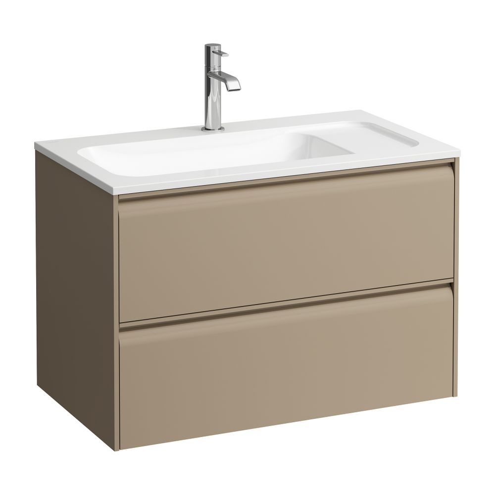 Laufen Waschtischunterbau MEDA 442x772x504mm, Cappuccino, 2 Schubl., 1 Ordnungss... LAUFEN-H4216820114651 7612738096229 (Abb. 1)