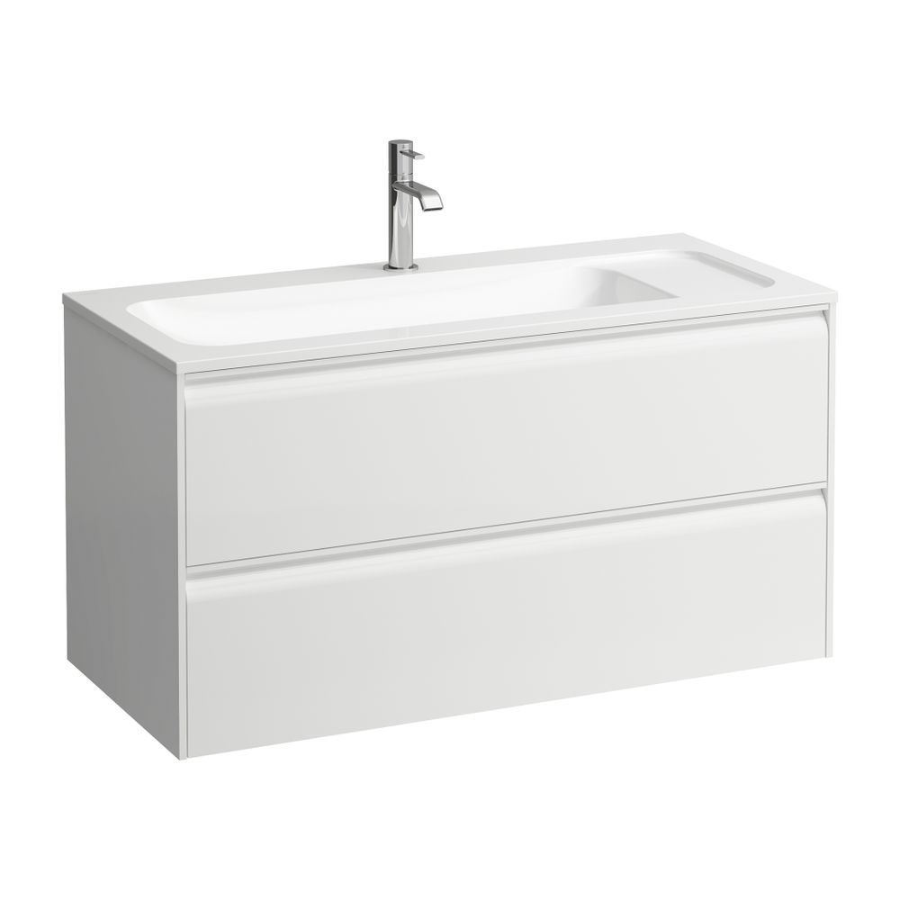 Laufen Waschtischunterbau MEDA 442x972x504mm, Specialc., 2 Schubl., 1 Ordnungssy... LAUFEN-H4216920119901 7612738096335 (Abb. 1)