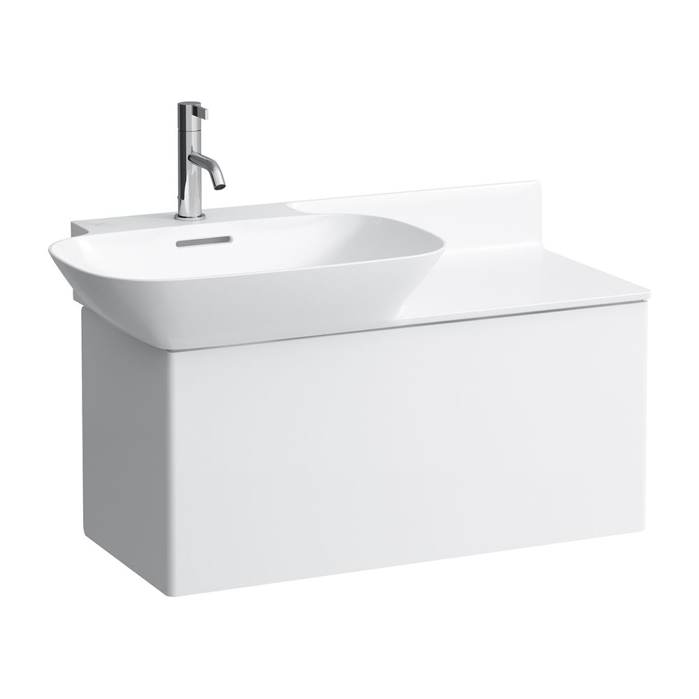 Laufen Waschtischunterbau INO 348x770x355mm, Mattweiß, 1 Schublade... LAUFEN-H4254010301701 7612738343705 (Abb. 2)