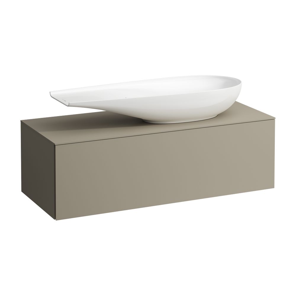 Laufen Schubladenelement, Ilbagnoalessi, 1200mm, Pearlbeige, 1 Schub., Ausschn. ... LAUFEN-H4303230972701 7612738071783 (Abb. 1)