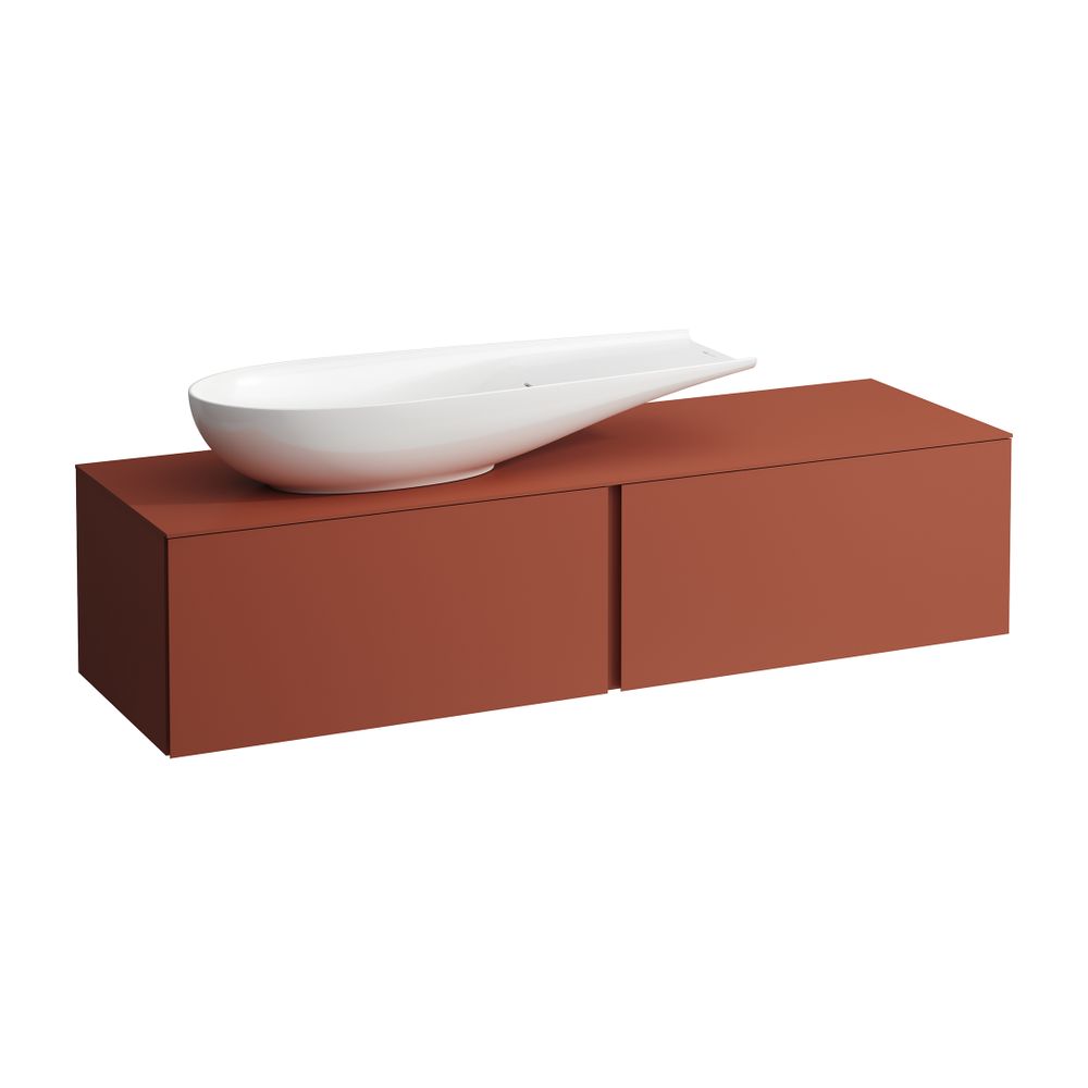 Laufen Schubladenelement, Ilbagnoalessi, 1600mm, Terracotta, 2 Schub., Ausschn. ... LAUFEN-H4303420972691 7612738071837 (Abb. 1)