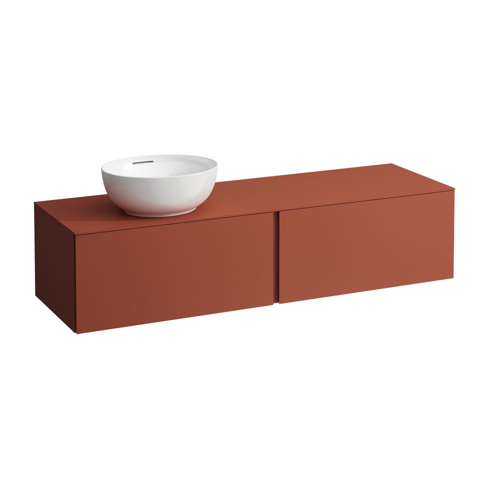 Laufen Schubladenelement, Ilbagnoalessi, 1600mm, Terracotta, 2 Schub., Ausschn. ... LAUFEN-H4303520972691 7612738071899 (Abb. 2)