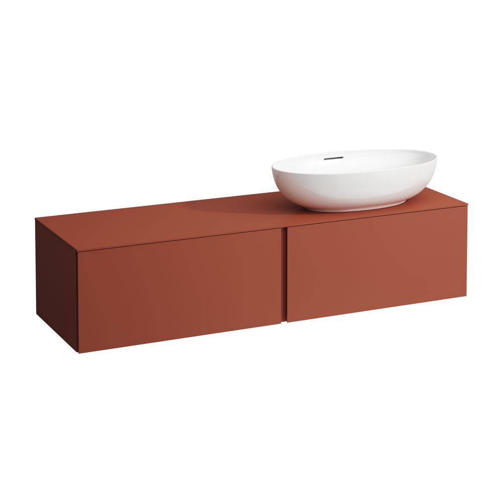 Laufen Schubladenelement, Ilbagnoalessi, 1600mm, Terracotta, 2 Schub., Ausschn. ... LAUFEN-H4303530972691 7612738071929 (Abb. 4)