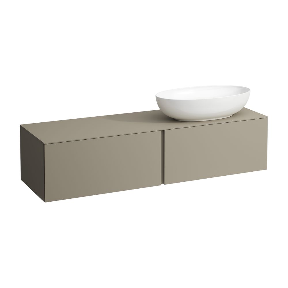 Laufen Schubladenelement, Ilbagnoalessi, 1600mm, Pearlbeige, 2 Schub., Ausschn. ... LAUFEN-H4303530972701 7612738071936 (Abb. 3)