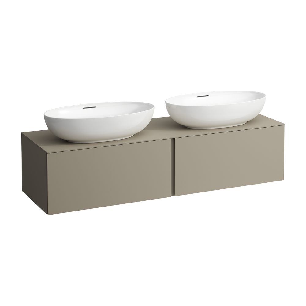 Laufen Schubladenelement, Ilbagnoalessi, 1600mm, Pearlbeige, 2 Schub., Ausschn. ... LAUFEN-H4303540972701 7612738071967 (Abb. 4)