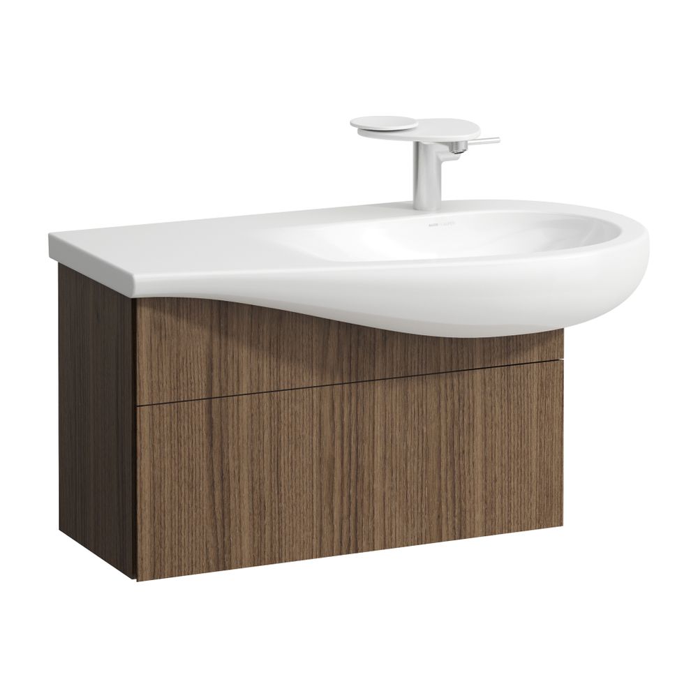 Laufen Waschtischunterbau Ilbagnoalessi 321x732x442mm, Noce canaletto, 1 Schubl.... LAUFEN-H4304110976301 7612738072131 (Abb. 1)