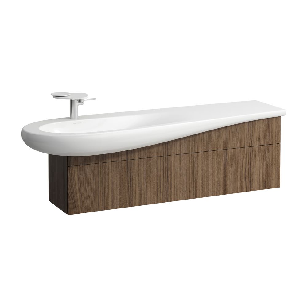 Laufen Waschtischunterbau Ilbagnoalessi 321x1350x442mm, Noce canaletto, 1 Schubl... LAUFEN-H4304510976301 7612738072469 (Abb. 1)