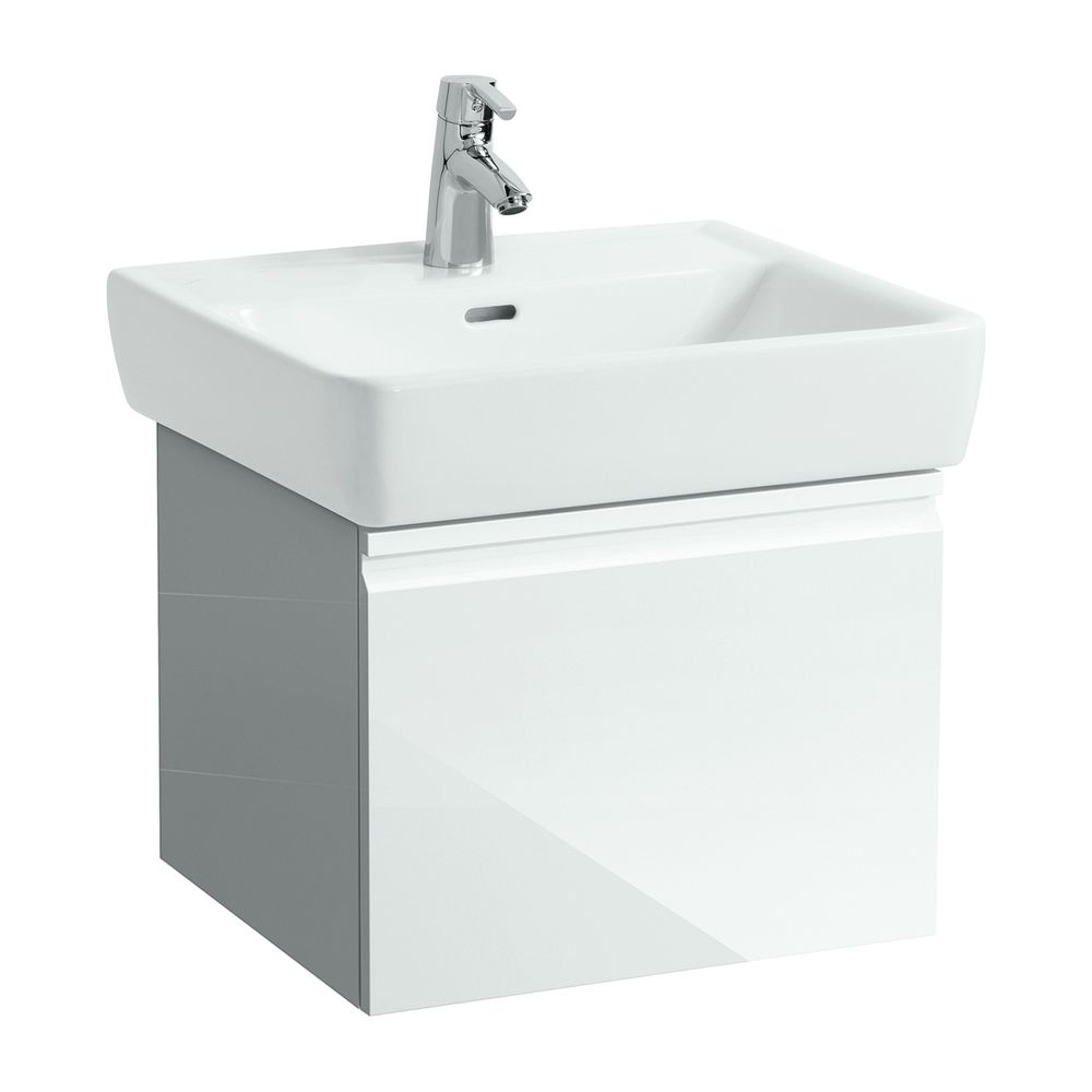 Laufen Waschtischunterbau Laufen Pro A 470x450x390mm, Mattweiß, 1 Schublade 1 In... LAUFEN-H4830240954631 4014804735088 (Abb. 1)