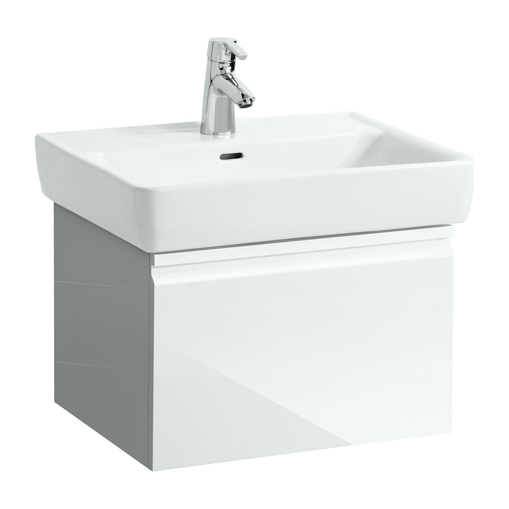 Laufen Waschtischunterbau Laufen Pro A 450x570x392mm, glänzend Weiß, 1 Schublade... LAUFEN-H4830410954751 7612738361235 (Abb. 1)