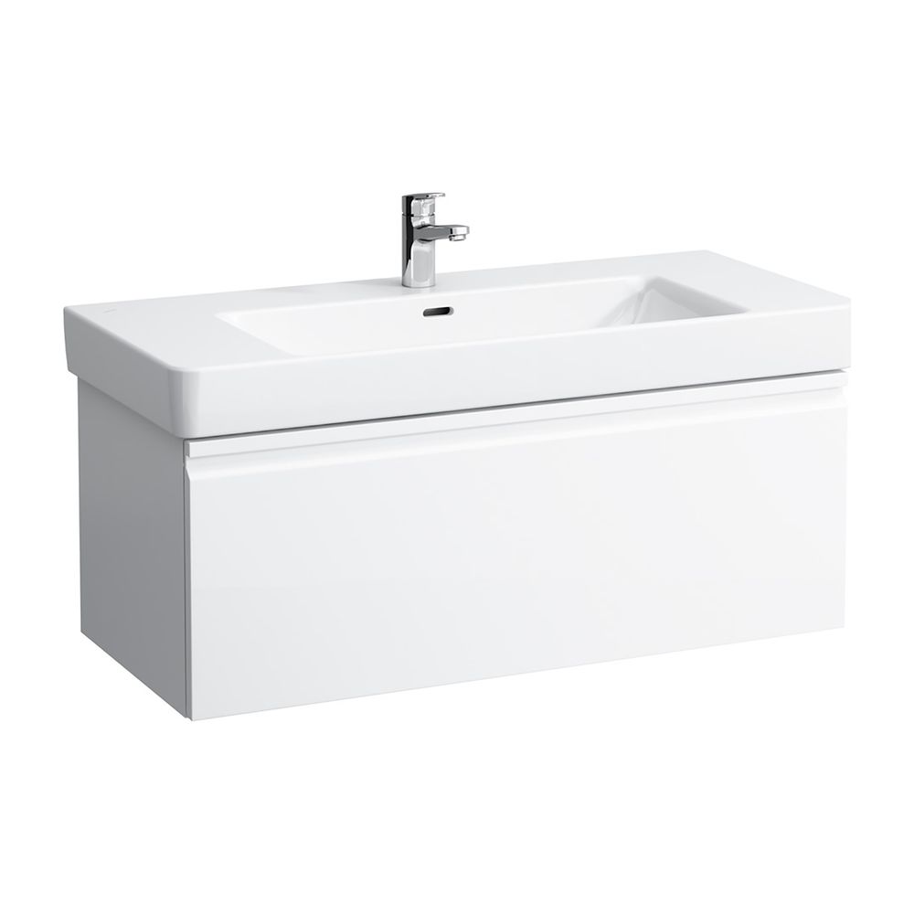 Laufen Waschtischunterbau Laufen Pro S 450x1010x397mm, Mattweiß, 1 Schublade, mi... LAUFEN-H4835510964631 7612738296162 (Abb. 1)