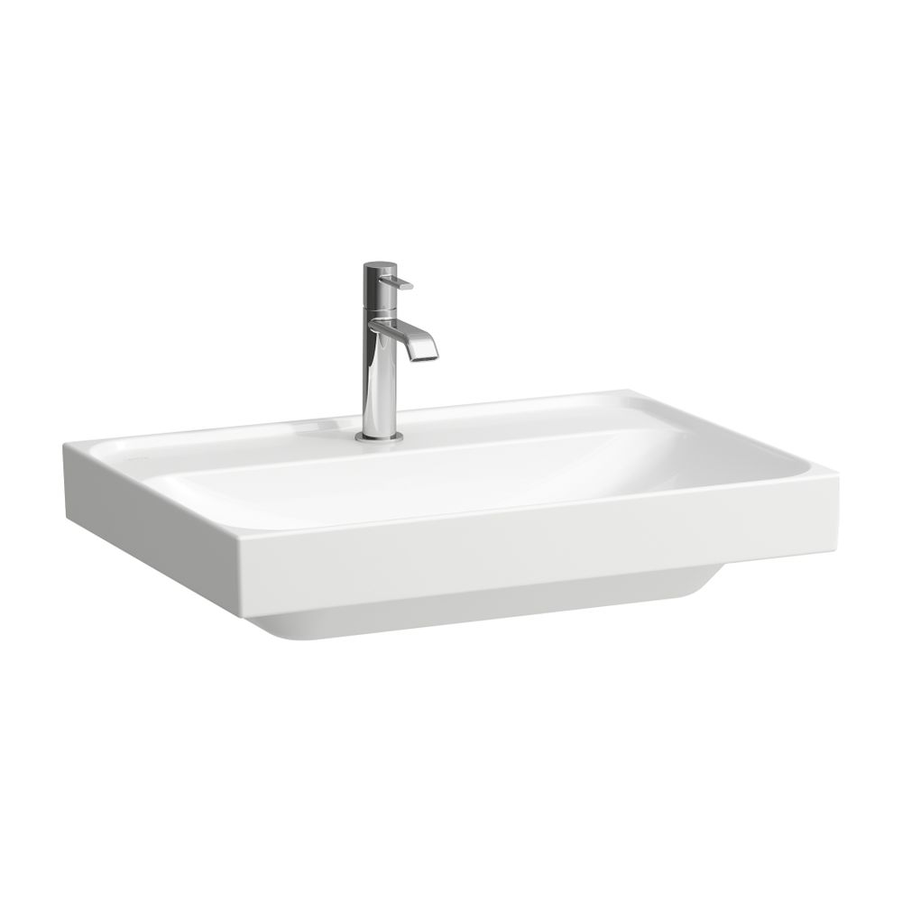Laufen Aufsatzwaschtisch MEDA 460x650x160mm, Weiß, 1 Hahnloch, ohne Überlauf... LAUFEN-H8161140001111 7612738063351 (Abb. 1)