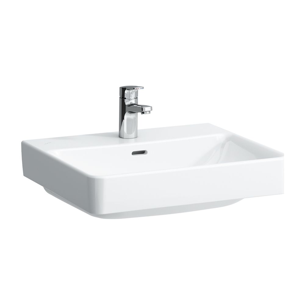 Laufen Waschtisch Laufen Pro S 465x550x175mm, Weiß, 1 Hahnloch, mit Überlauf... LAUFEN-H8109620001041 7612738285562 (Abb. 1)