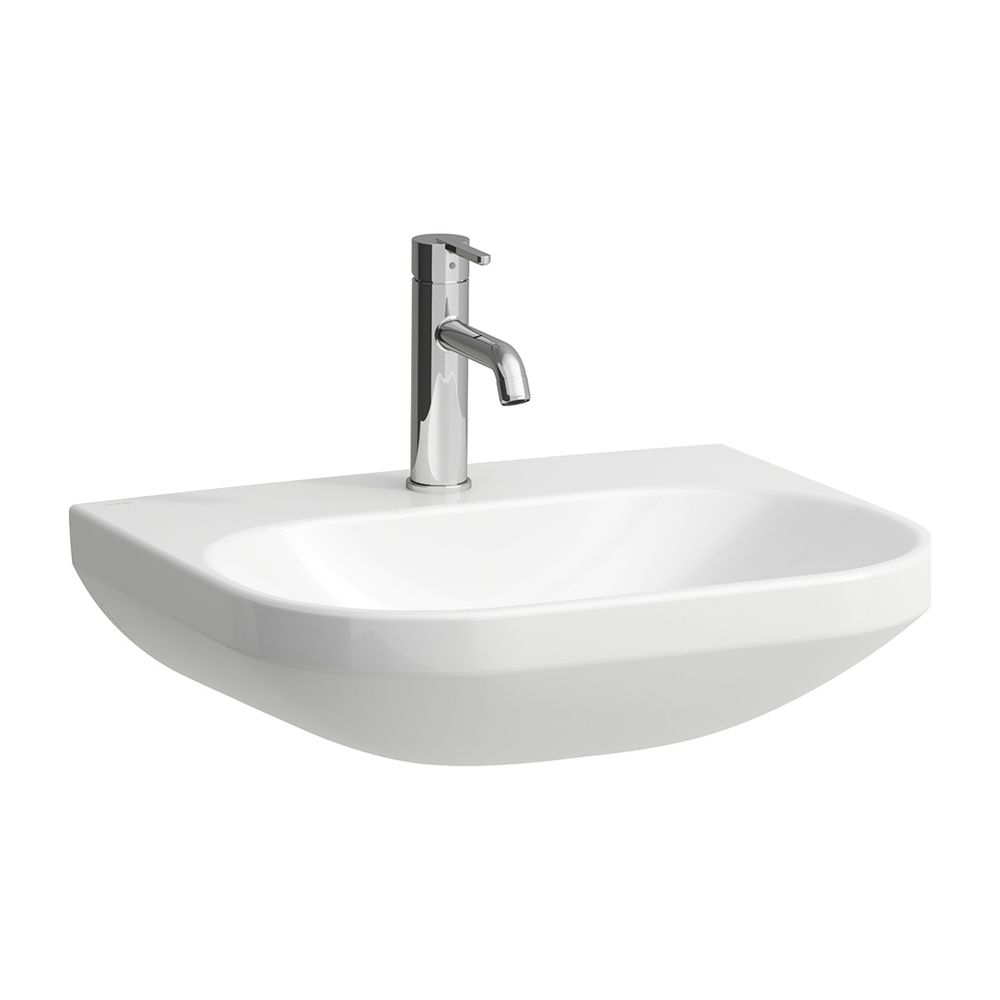 Laufen Waschtisch LUA 460x550x180mm, Weiß, 1 Hahnloch, ohne Überlauf, Kanal unte... LAUFEN-H8110810001561 7612738984809 (Abb. 1)