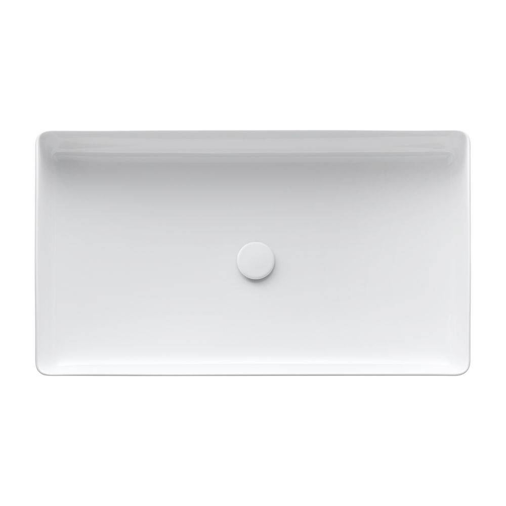 Laufen Waschtisch-Schale Living Saphirkeramik 340x600x110mm, Weiß, rechteckig, o... LAUFEN-H8114340001121 4014804896475 (Abb. 2)