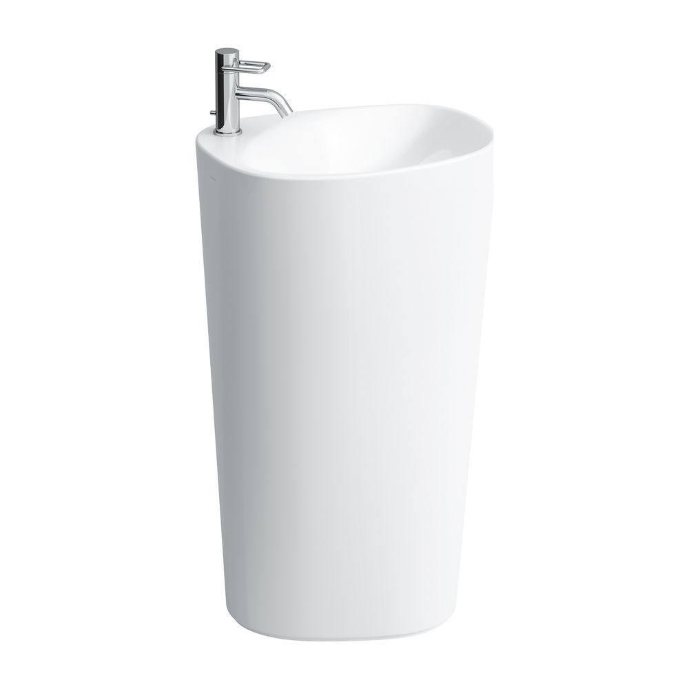 Laufen Waschtisch freistehend Palmoba 400x525x900mm, Weiß LCC, 1 Hahnloch, ohne ... LAUFEN-H8118034001041 4014804841024 (Abb. 1)