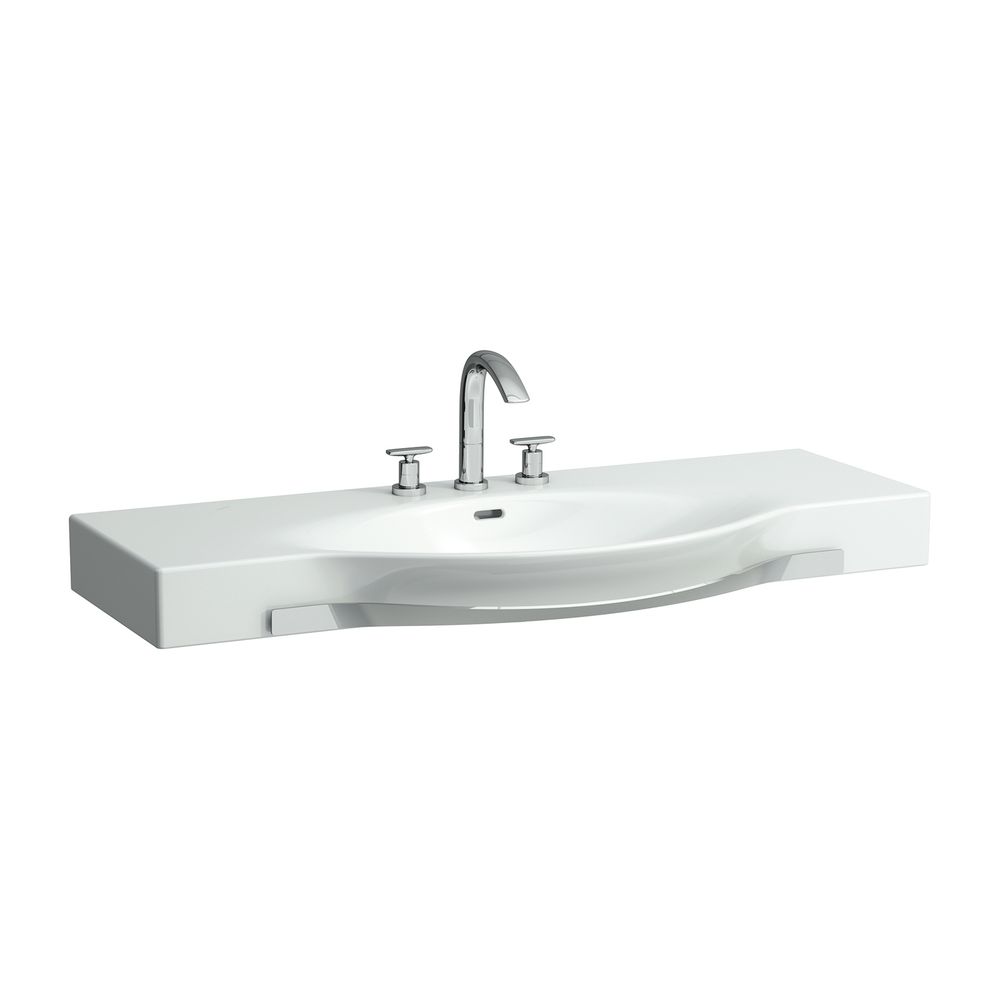Laufen Waschtisch mit Handtuchhalter Palace 510x1200x165mm, Weiß, 1 Hahnloch, mi... LAUFEN-H8127040001041 4014804759176 (Abb. 1)