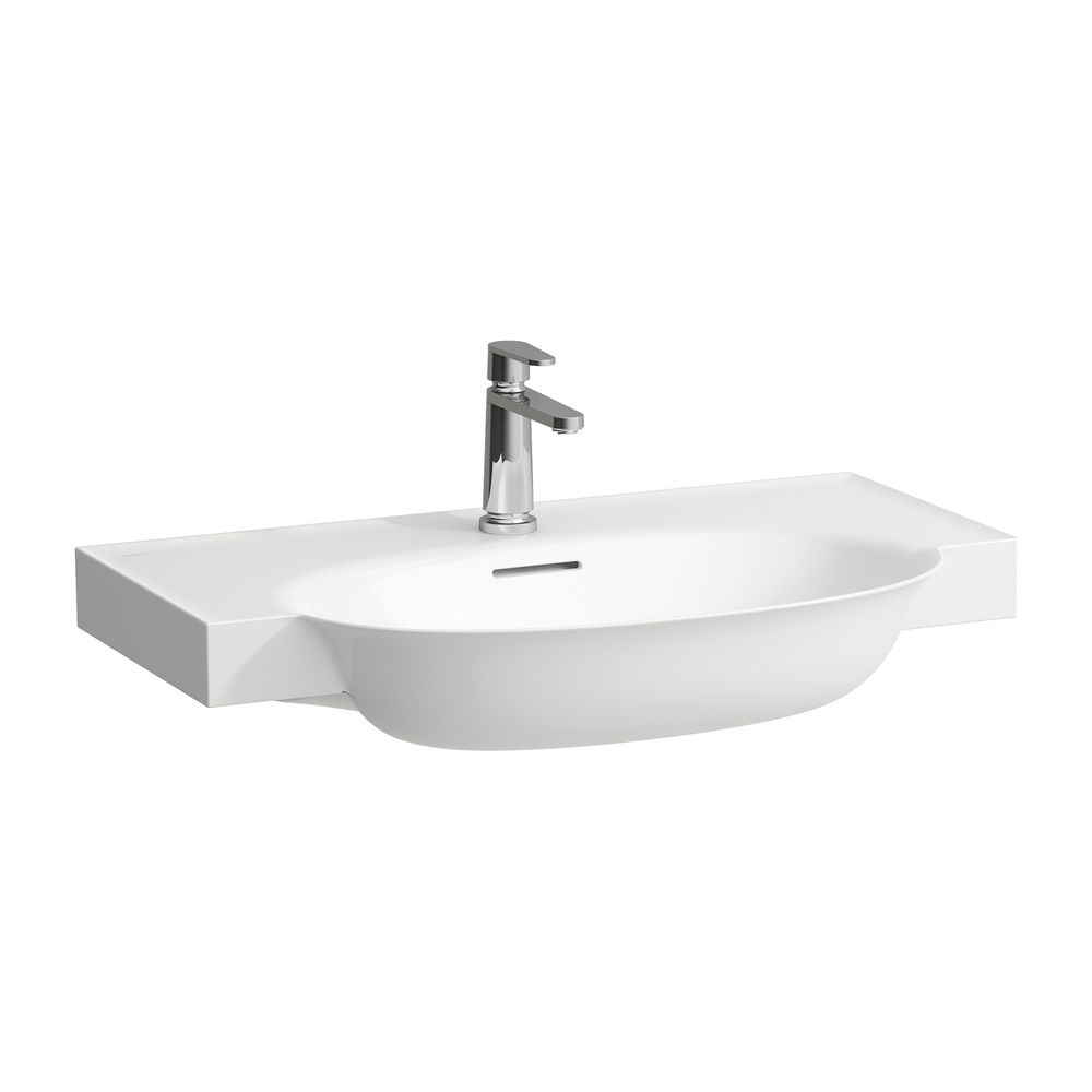 Laufen Waschtisch The New Classic 480x800x165mm, Weiß, 1 Hahnloch, mit Überlauf... LAUFEN-H8138550001041 7612738935665 (Abb. 1)
