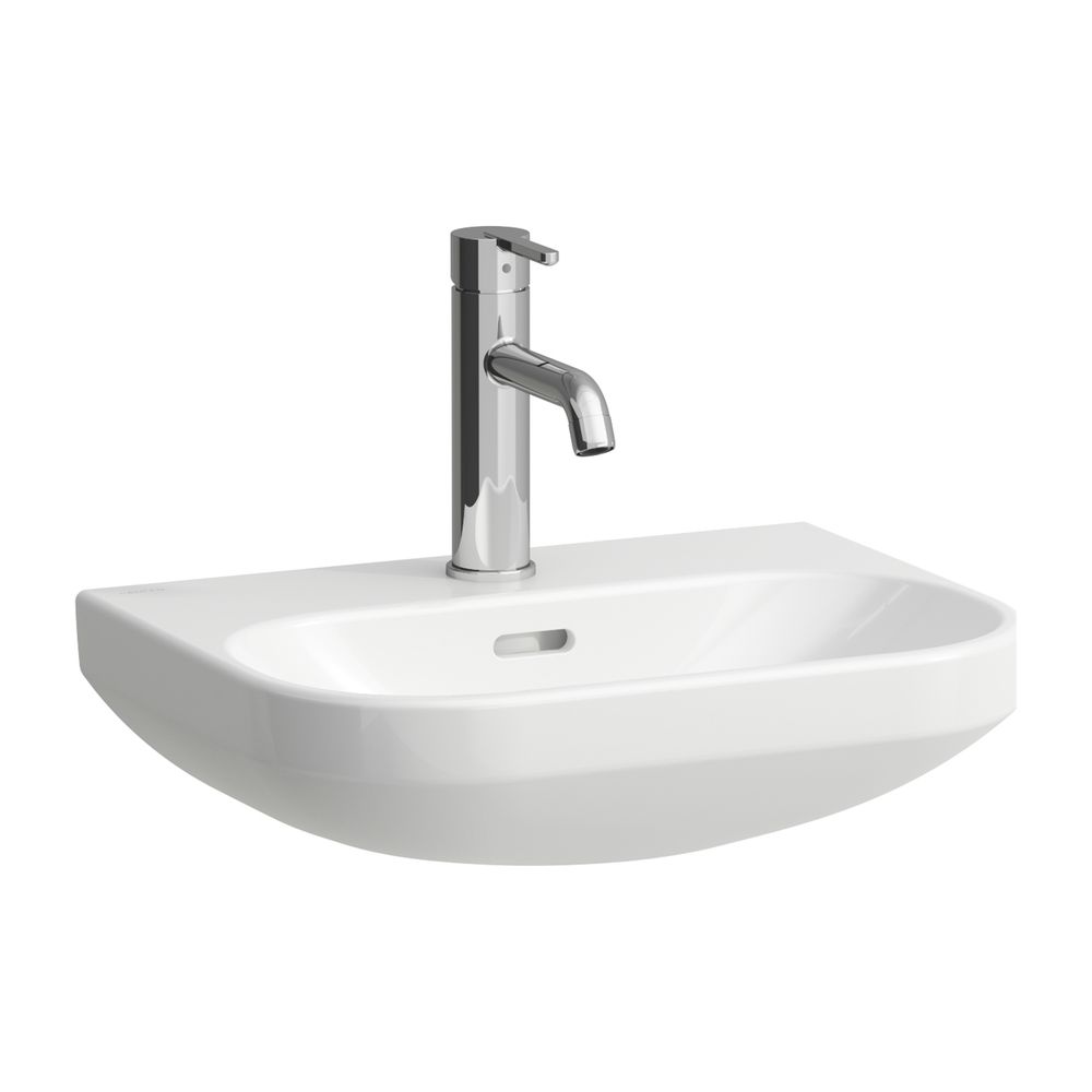 Laufen Handwaschbecken LUA 340x450x145mm, Weiß, ohne Hahnloch, mit Überlauf... LAUFEN-H8150840001091 7612738060619 (Abb. 1)