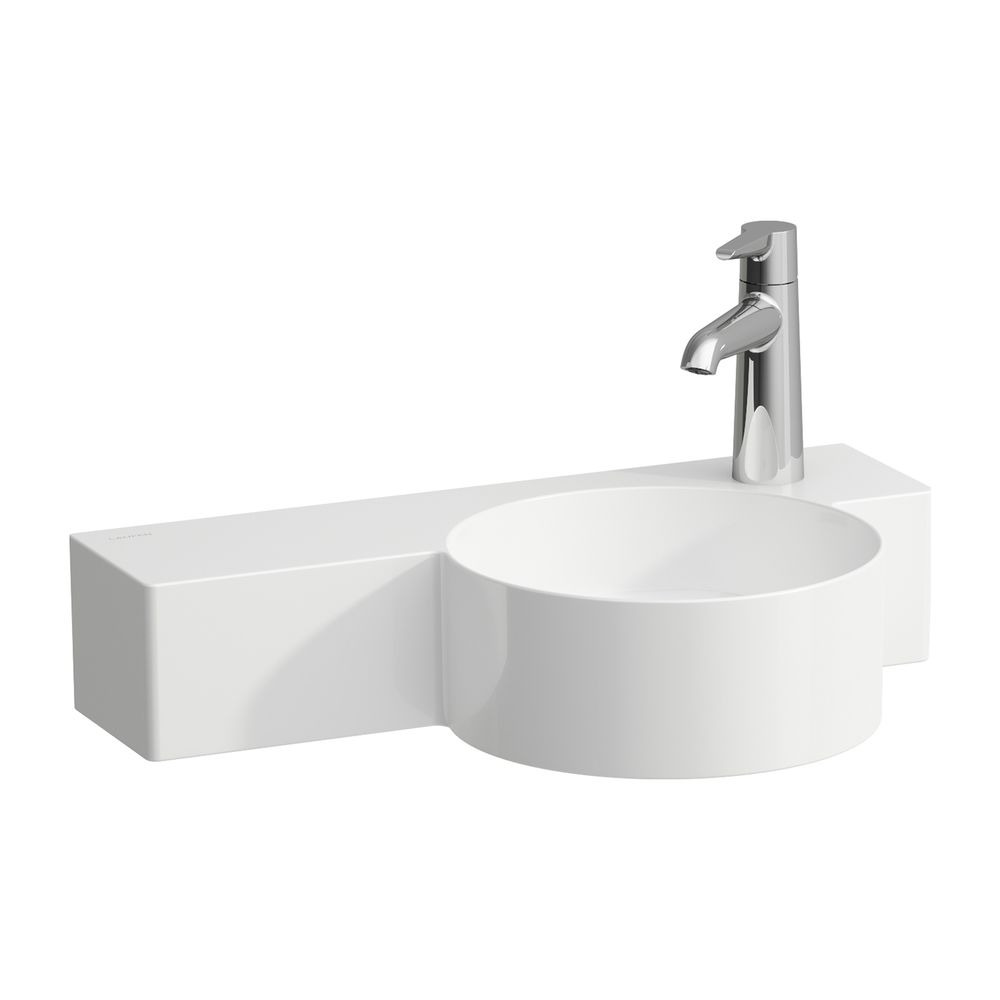 Laufen Handwaschbecken VAL 315x550x155mm, Weiß, 1 Hahnloch, rechts, ohne Überlau... LAUFEN-H8152840001141 7612738979065 (Abb. 1)