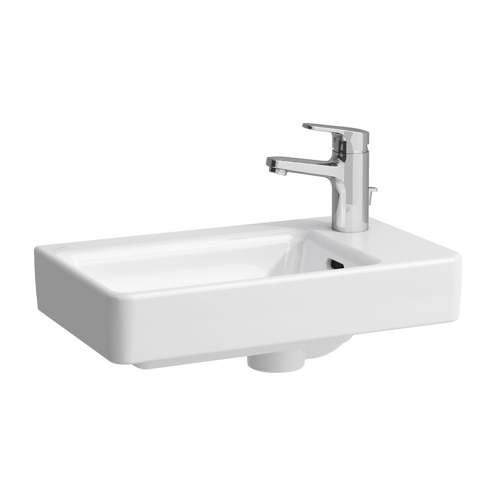 Laufen Handwaschbecken Laufen Pro S 280x480x150mm, Weiß LCC, asymmetrisch 1 Hahn... LAUFEN-H8159544001041 4014804772151 (Abb. 1)