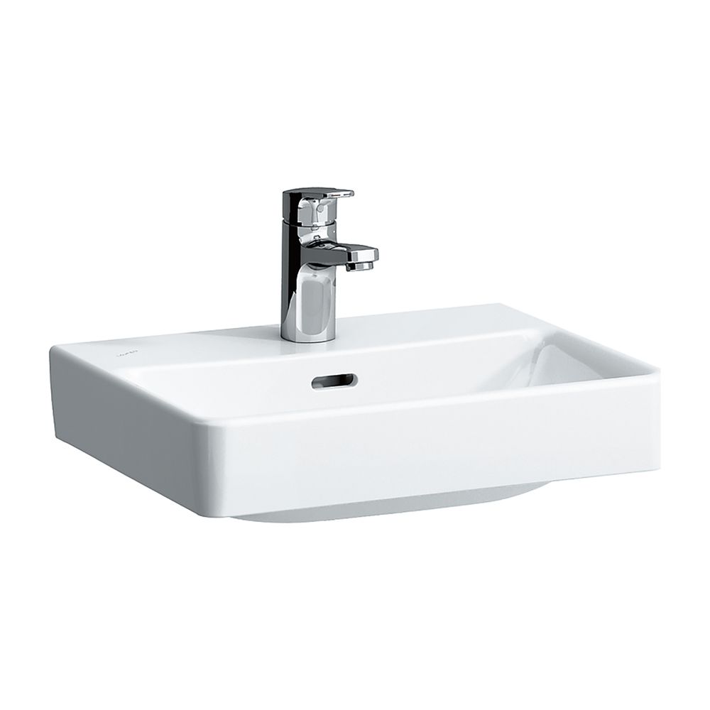 Laufen Aufsatzhandwaschbecken Laufen Pro S 340x450x145mm, Active Weiß LCC, ohne ... LAUFEN-H816961A001421 7612738090296 (Abb. 1)