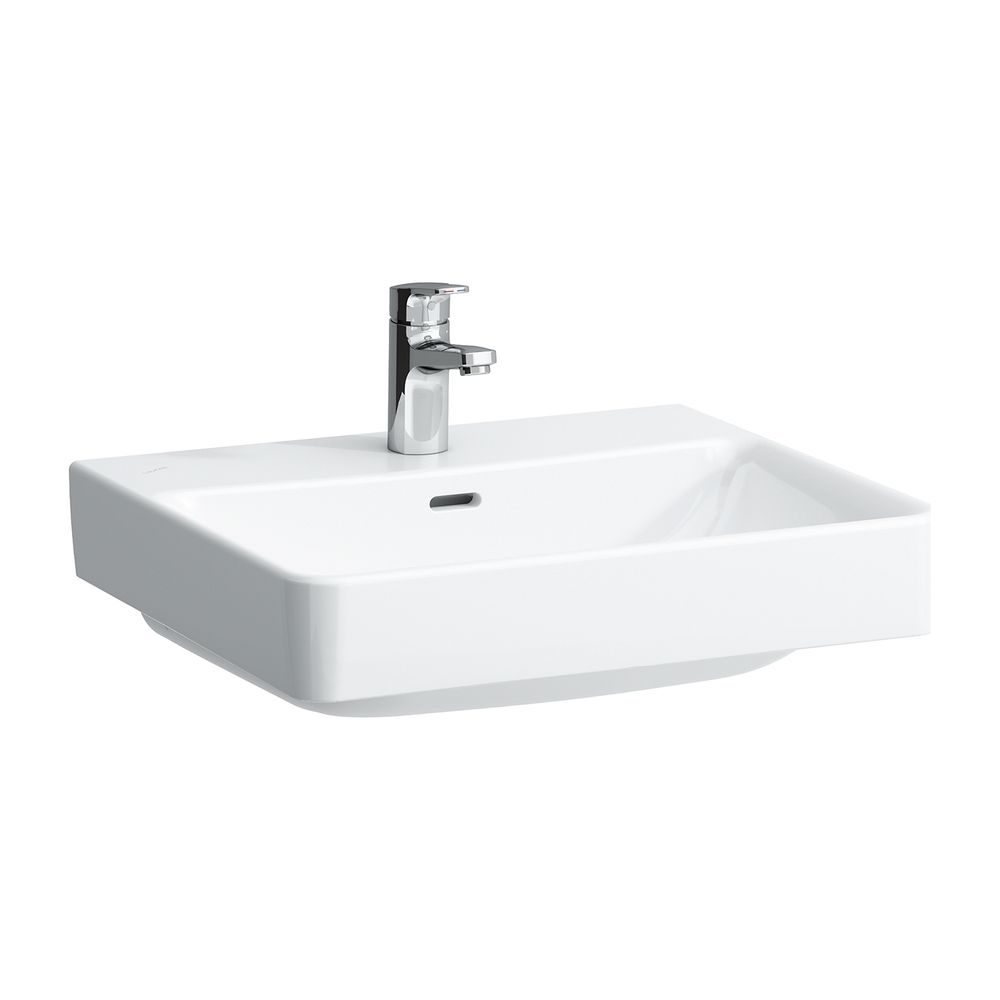 Laufen Aufsatzwaschtisch Laufen Pro S 465x550x175mm, Active Weiß LCC, 1 Hahnloch... LAUFEN-H816962A001041 7612738090326 (Abb. 1)