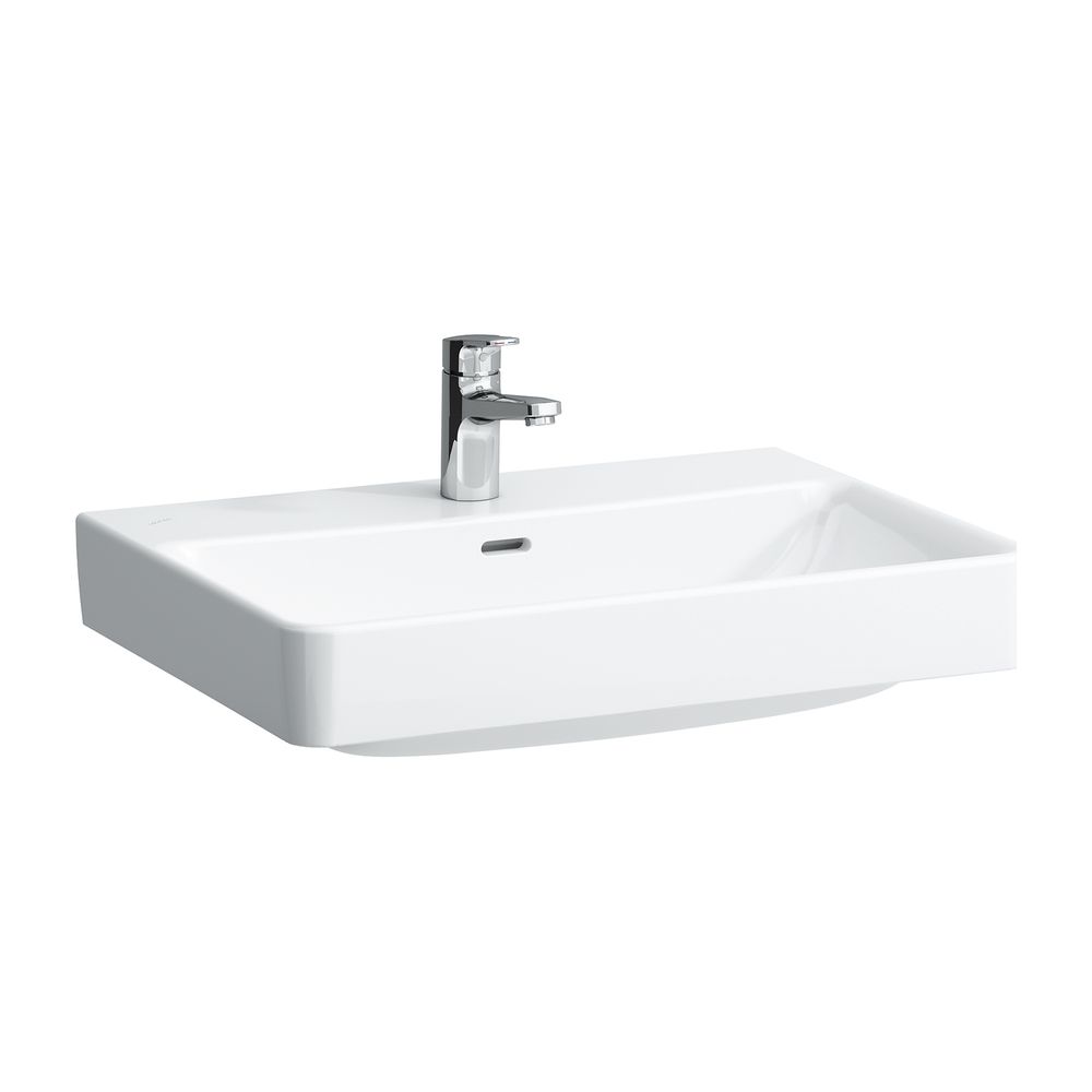 Laufen Aufsatzwaschtisch Laufen Pro S 465x650x175mm, Active Weiß LCC, 1 Hahnloch... LAUFEN-H816964A001561 7612738090463 (Abb. 1)