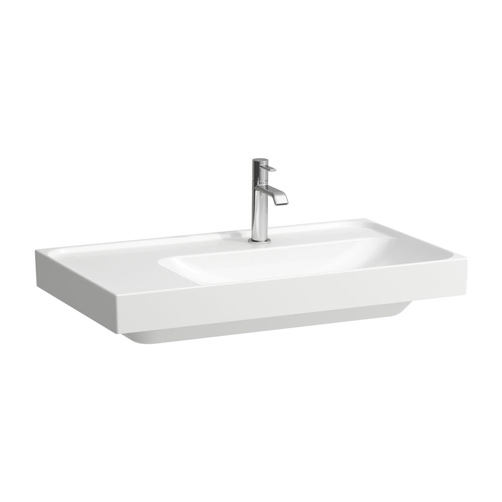 Laufen Waschtisch MEDA 460x800x160mm, Weiß, Ablage links, 1 Hahnloch, ohne Überl... LAUFEN-H8171150001111 7612738063719 (Abb. 1)
