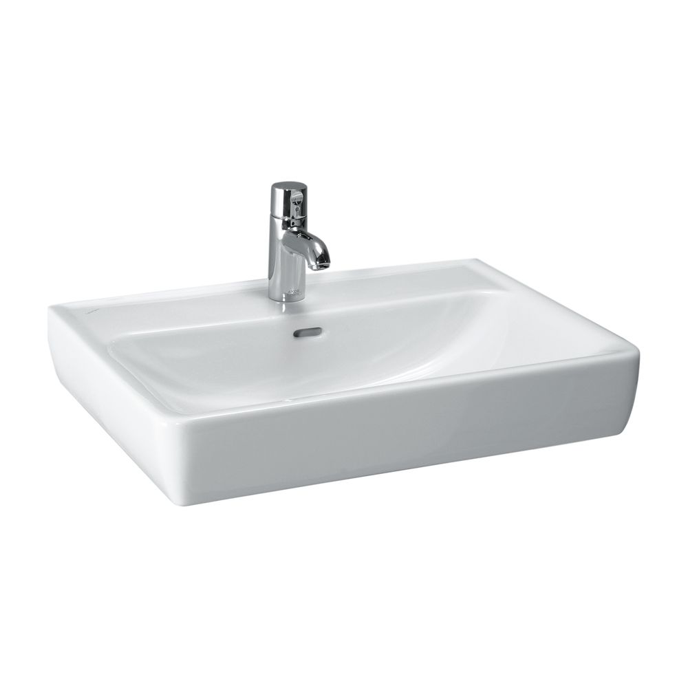 Laufen Aufsatzwaschtisch Laufen Pro A 480x550x170mm, Weiß, 1 Hahnloch, mit Überl... LAUFEN-H8179510001041 4014804478633 (Abb. 1)