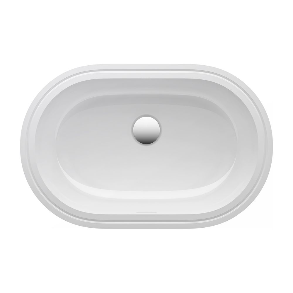 Laufen Einbauwaschtisch von unten Savoy 375x570x175mm, Weiß, oval, ohne Hahnloch... LAUFEN-H8189460001091 7612738966911 (Abb. 2)