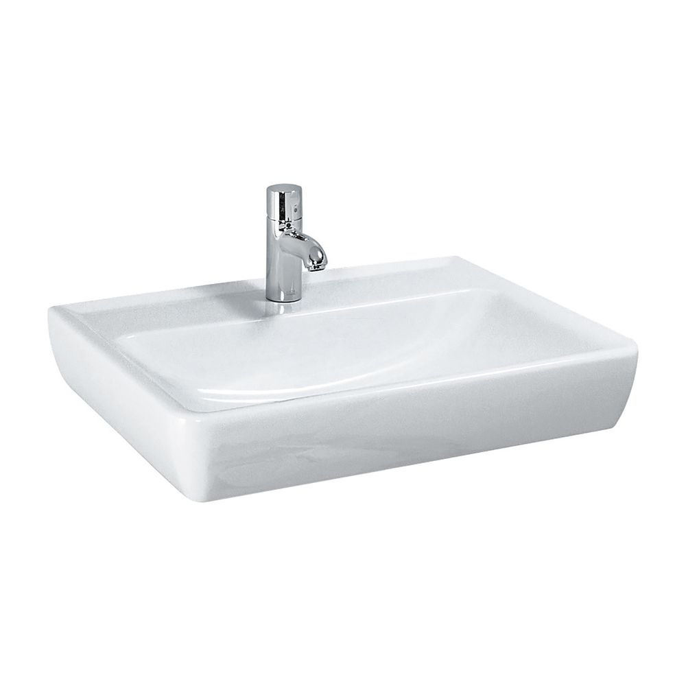 Laufen Waschtisch Laufen Pro A 480x600x180mm, Weiß, ohne Hahnloch, mit Überlauf... LAUFEN-H8189520001091 4014804403406 (Abb. 3)