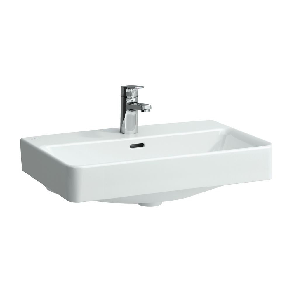 Laufen Waschtisch kompakt Laufen Pro S 380x600x175mm, Weiß, 1 Hahnloch, mit Über... LAUFEN-H8189590001041 4014804791121 (Abb. 1)