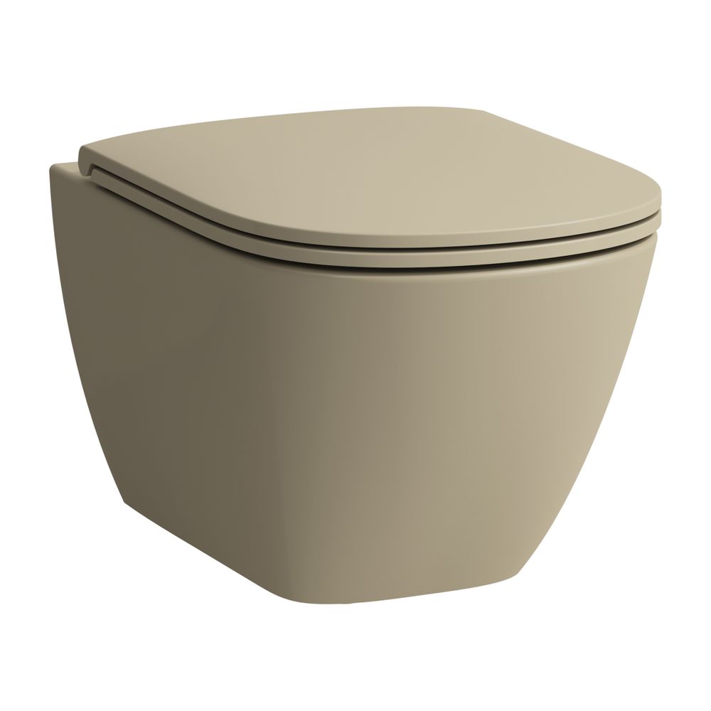 Laufen Tiefspül-WC wandhängend LUA 530x360mm, spülrandlos mit verdeckter Befesti... LAUFEN-H8200800180001 7612738982393 (Abb. 1)