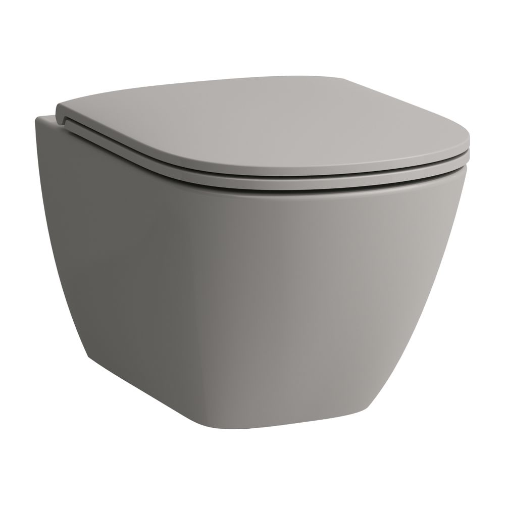 Laufen Tiefspül-WC wandhängend LUA 530x360mm, spülrandlos mit verdeckter Befesti... LAUFEN-H8200800370001 7612738982409 (Abb. 1)