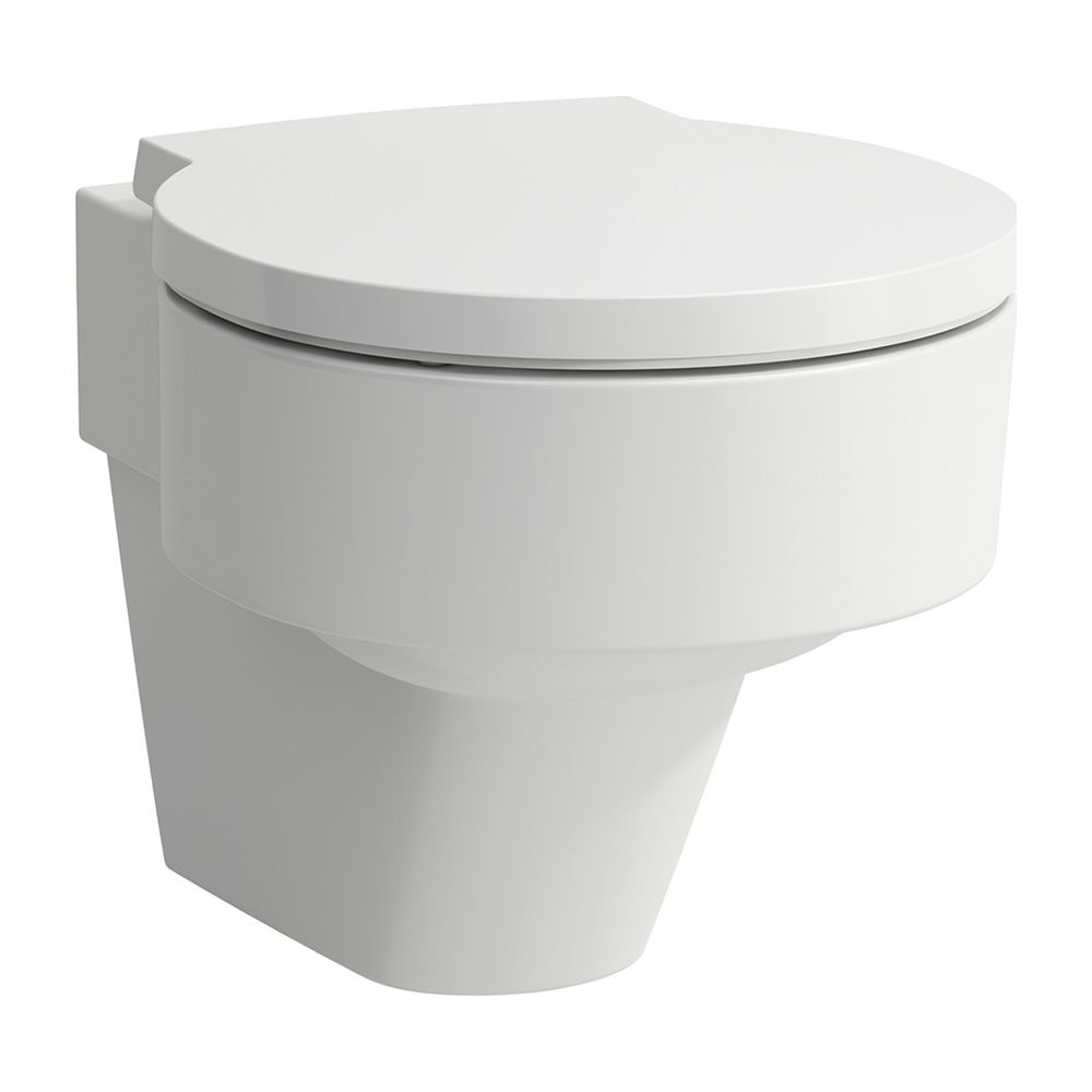 Laufen Tiefspül-WC wandhängend VAL 530x390mm, Mattweiß, spülrandlos... LAUFEN-H8202817570001 7612738934781 (Abb. 1)