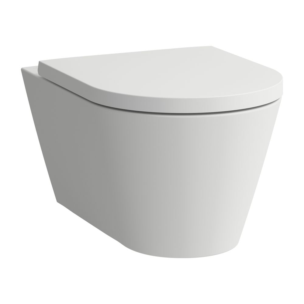Laufen Wand-WC, Kartell, 545x370x340mm, Mattweiß, Silent-Flush, Tiefspüler, spül... LAUFEN-H8213317570001 7612738990756 (Abb. 1)