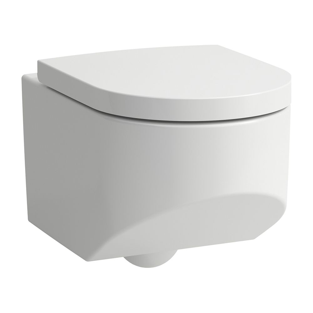 Laufen Tiefspül-WC wandhängend Sonar 540x370mm, Mattweiß, spülrandlos... LAUFEN-H8203417570001 7612738932787 (Abb. 1)