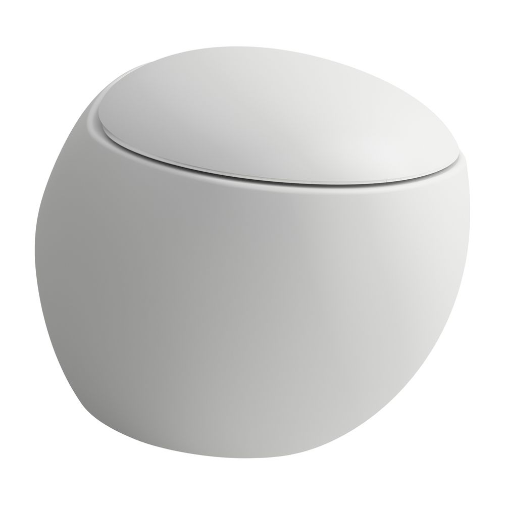 Laufen Wand-WC, Ilbagnoalessi, 585x390mm, Mattweiß, Tiefspüler, spülrandlos... LAUFEN-H8209717570001 7612738032937 (Abb. 1)