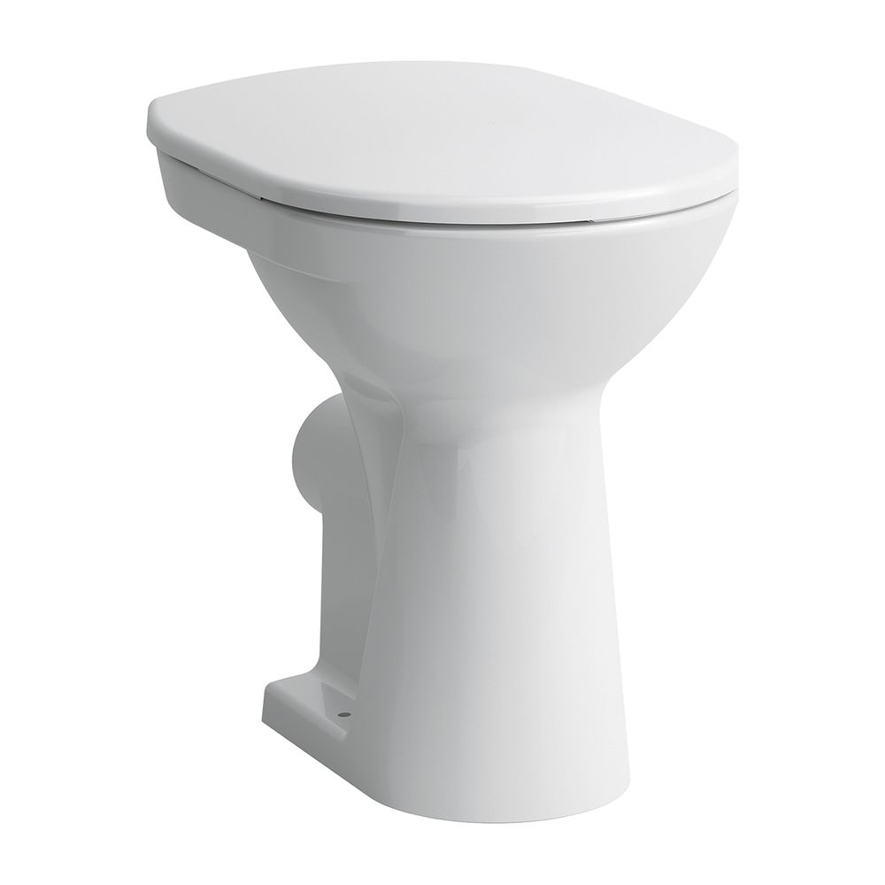 Laufen Stand-Tiefspül-WC Laufen Pro 470x360x450mm, Weiß, Ausführung erhöht Abgan... LAUFEN-H8259550000001 4014804791527 (Abb. 1)