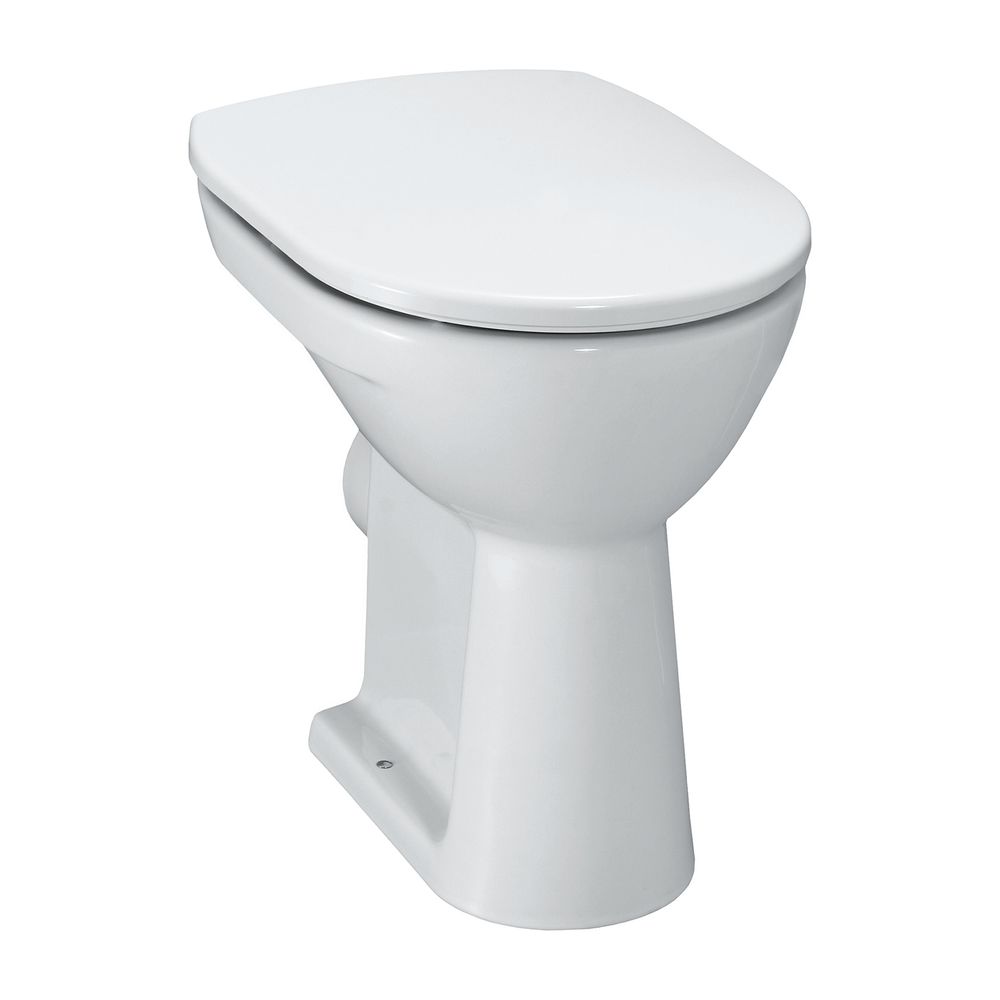 Laufen Stand-Flachspül-WC Laufen Pro 470x360x450mm, Weiß, Ausführung erhöht Abga... LAUFEN-H8259560000001 4014804479333 (Abb. 1)