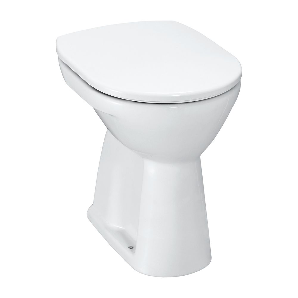 Laufen Stand-Flachspül-WC Laufen Pro 470x360x450mm, Weiß, Ausführung erhöht Abga... LAUFEN-H8259570000001 4014804479418 (Abb. 1)